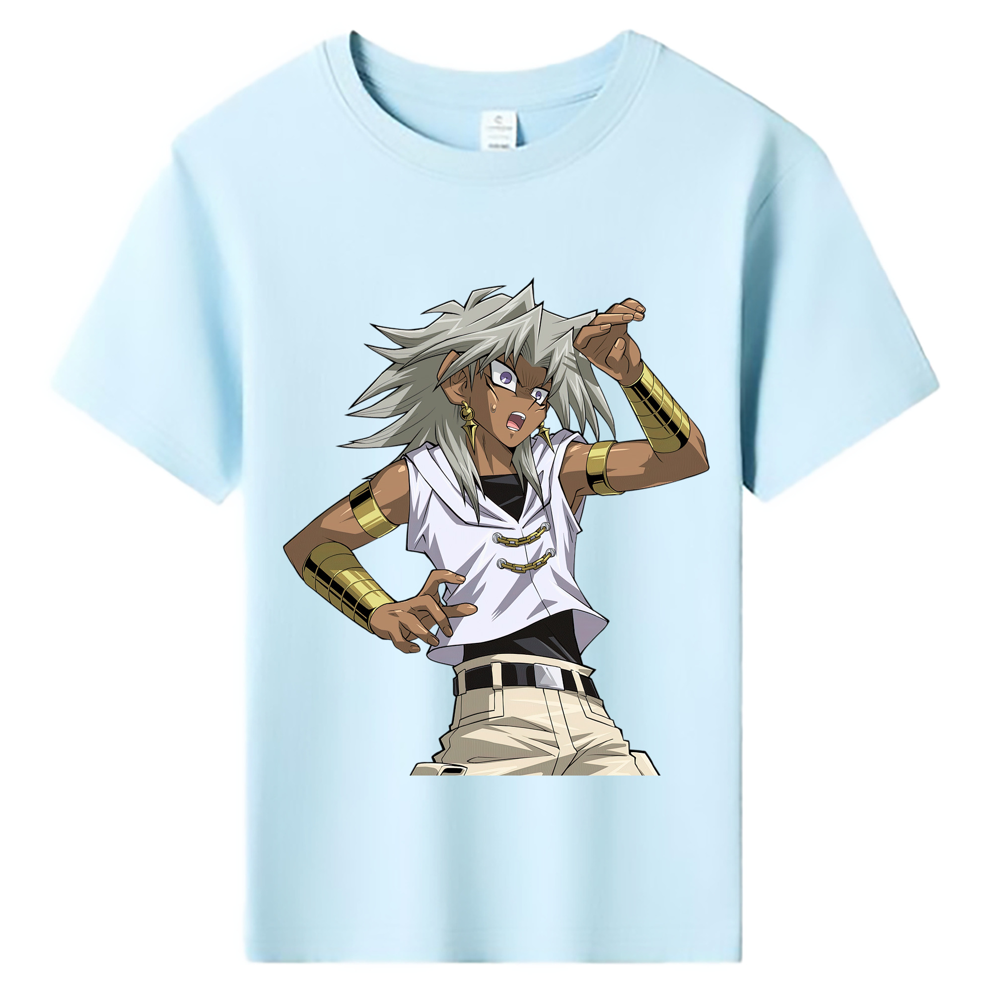 （画像用） 遊☆戯☆王 Yu-Gi-Oh! 綿100％キッズTシャツ（フロントプリント）